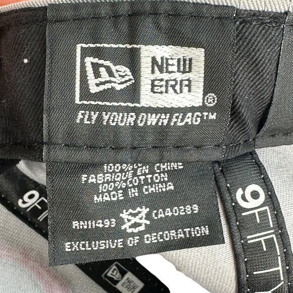 New Era 9Fifty Hat Cap Chicago Bulls NBA Windy City Hardwood Classics Snapback - Picture 11 of 13